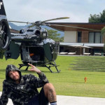 Mobil Mewah Terlalu Mainstream, Neymar Pamer Helikopter Pribadi Rp 222 Miliar