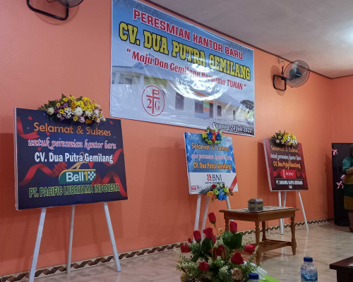 CV.Dua Putra Gemilang Terus Mendapat Dukungan di Tengah Pandemi 