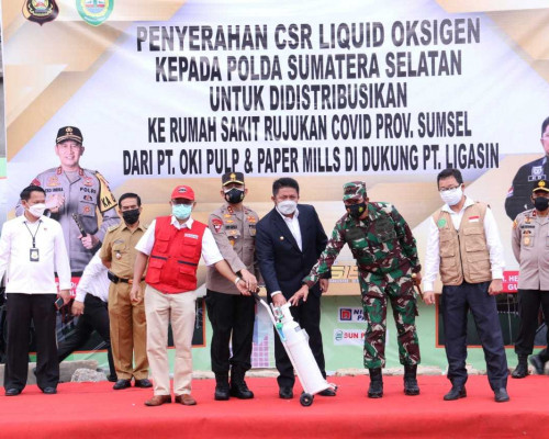 Sinar Mas Donasikan 1.200 Lebih Ton Oksigen tiap Bulan