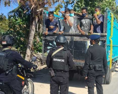 Personel BKO Polda NTT Tingkatkan Kegiatan Patroli di Sabu