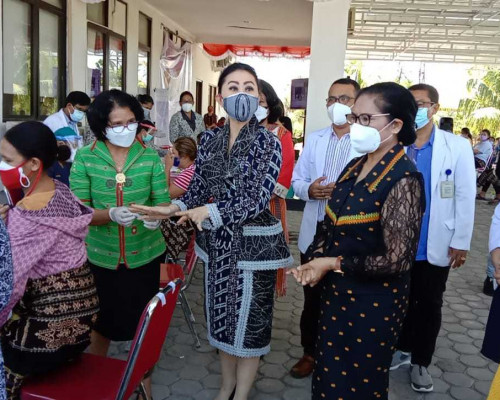 TP PKK Provinsi NTT Fasilitasi Vaksinasi Ibu Hamil