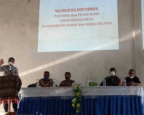 GMIT Gelar Pastoral Bagi Calon Kepala Desa 