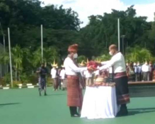 NTT Serahkan Tanah untuk IKN di Kalimantan 