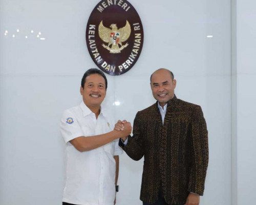 Gubernur NTT-Menteri KP Bahas Pengembangan Tiga Komoditi Laut