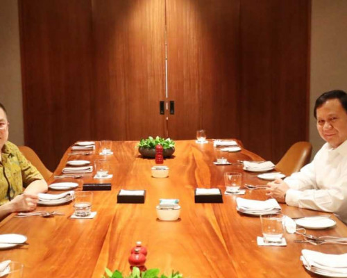 Hary Tanoe-Prabowo Bahas Kolaborasi Politik di 2024