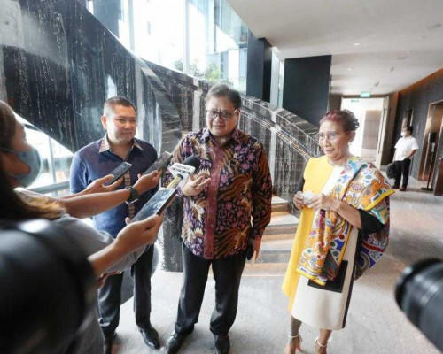 Hary Tanoe, Airlangga, Susi Pudjiastuti Bahas Pemilu 2024