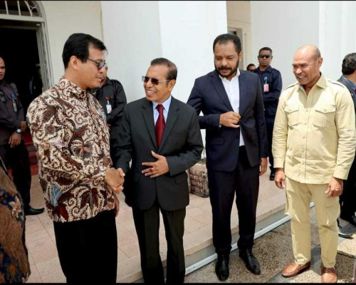 Gubernur NTT dan Tim Bawa Pesan Jokowi ke Timor Leste