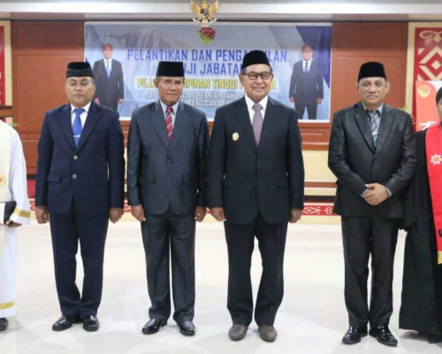 Lantik PPTP, Wagub Tatar Tiga Kepala Dinas