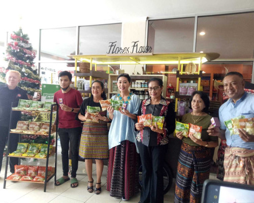 Dekranasda NTT Launching Mie Kelor dan Singkong