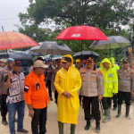 Kapolda NTT Tinjau Kesiapan Anggota di Lokasi Bencana