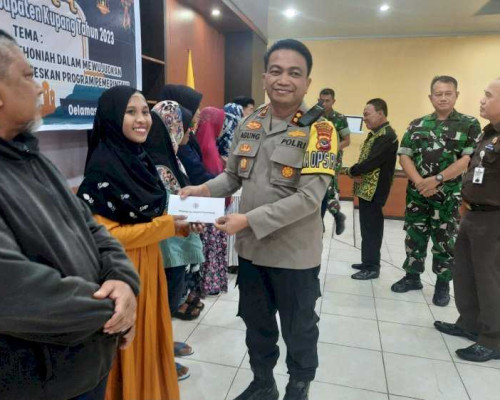 Hadiri Halal Bihalal Kabupaten Kupang, Kapolres Beri Apresiasi