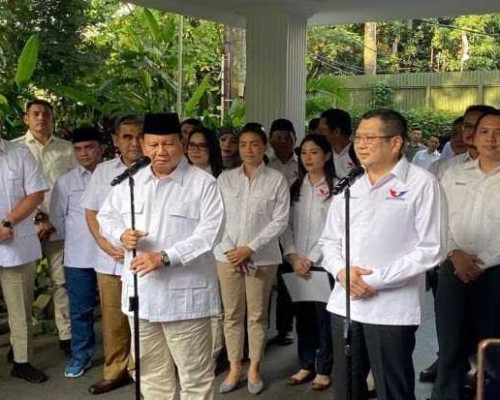 Perindo Beri Sinyal Positif Diajak Prabowo Gabung Koalisi Besar