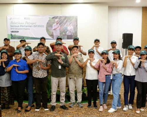 BPS Kupang Latih Petugas ST2023