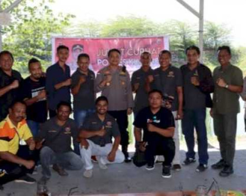 Kapolres Kupang Terima Kunjungan 10  Wartawan