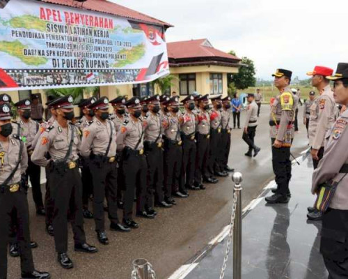 Kapolres Kupang Terima 26 Siswa Latja