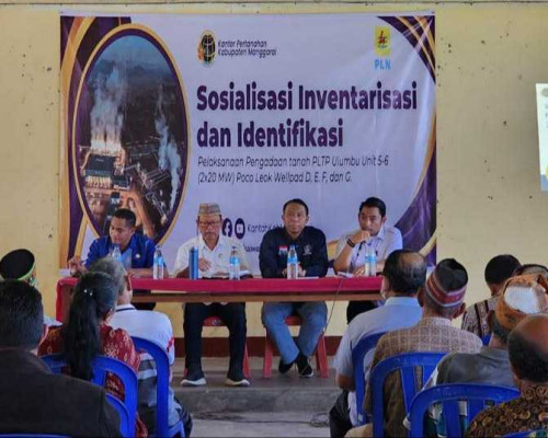 BPN dan PLN Kumpulkan Pemilik Lahan PLTP Ulumbi Unit 5-6