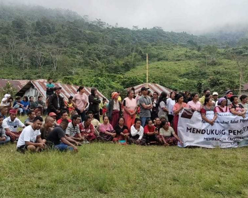 Aksi Damai Dukung Pengembangan PLTP Ulumbu Poco Leok