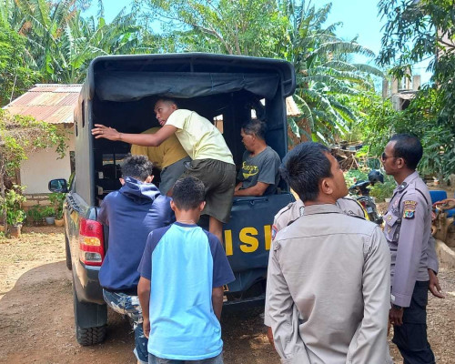 Polisi Amankan Sejumlah Pemuda Liliba Kota Kupang
