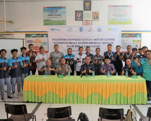 Pelatihan Motor Konversi untuk Siswa SMK