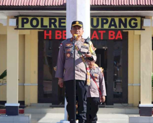 Amankan Tahapan Pemilu, Polres Kupang Gelar Operasi Mantap Brata