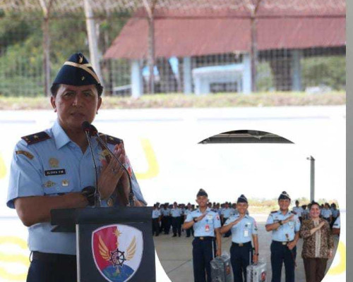 Danlanud EL Tari, Marsma TNI Aldrin Petrus Mongan Pamit