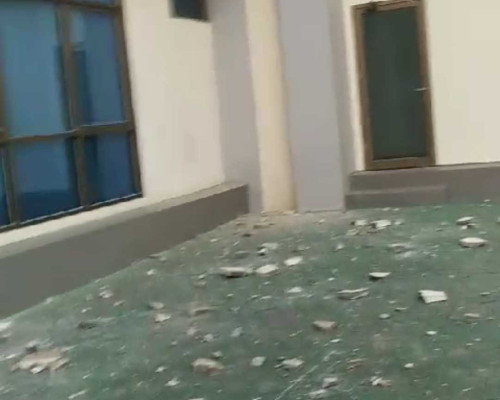 Kantor Gubernur NTT Retak-retak Akibat Gempa