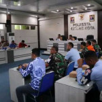 Jelang Nataru, Polresta Kupang Gelar Rapat Lintas Sektor