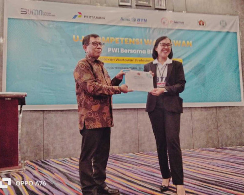 BTN Dukung Peningkatan Kualitas Wartawan di NTT