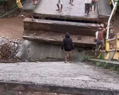 Begini Nasib Jembatan Penghubung Amfoang-Sulamu-Oelamasi