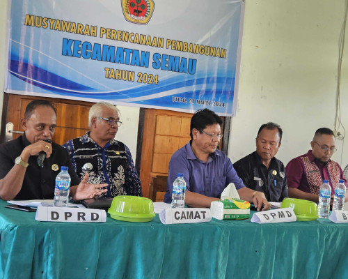 Murembangcam, Camat Semau Paparkan Potensi di Semau