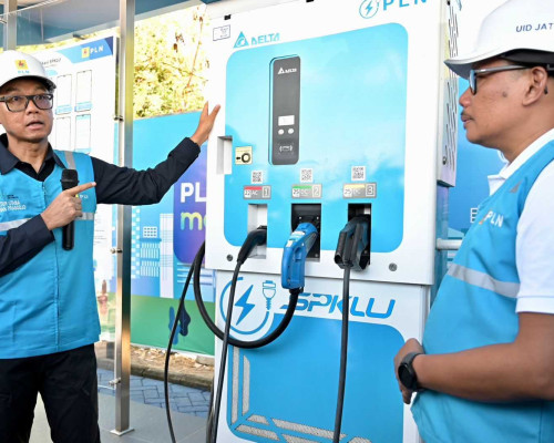 Penggunaan SPKLU PLN Naik 5 Kali Lipat