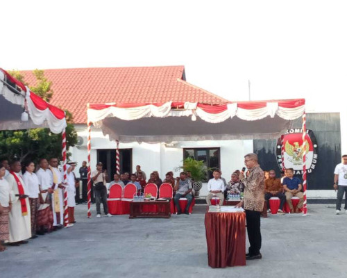 Pesan Ketua KPU Kabupaten Kupang Kepada 531 PPS
