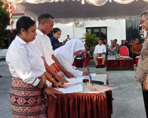 Tingkat Partisipasi Pemilih di Kabupaten Kupang Menurun 