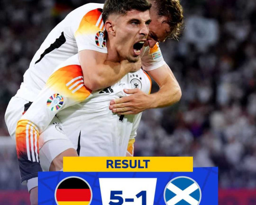 Toni Kroos DKK Cukur Skotlandia 5-1 