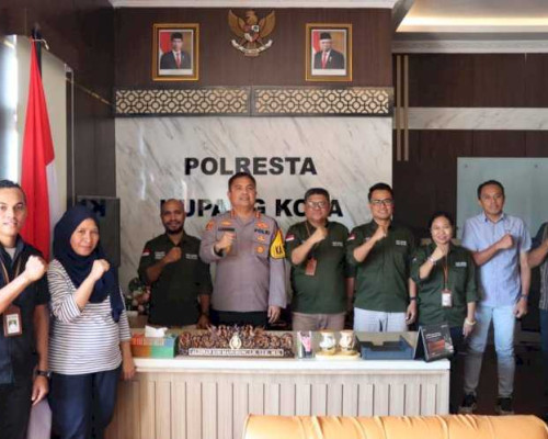 Jelang Pilwakot 2024, Bawaslu Kota Kupang Bertemu Kapolresta Kupang Kupang 
