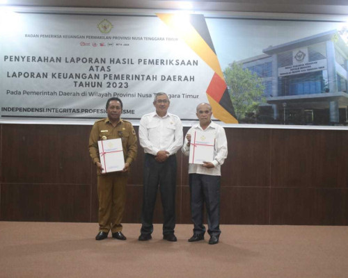 Pemkab Kupang Berhasil Pertahankan Opini WTP LKPD TA 2023