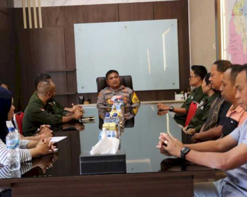 Jelang Pilwakot 2024, Bawaslu Kota Kupang Bertemu Kapolresta Kupang Kupang 