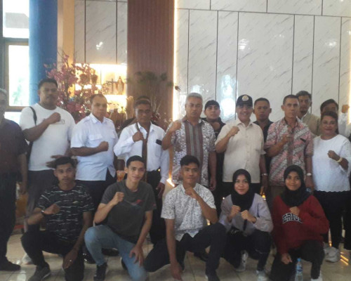 Persiapan Kejuaraan Pencak Silat, IPSI Kota Kupang Audiens Bersama KONI