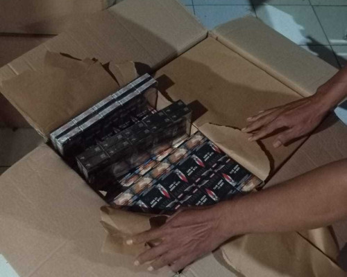 Polres Alor Amankan Ratusan Karton Rokok Ilegal Senilai Rp 1 Milyar Lebih 