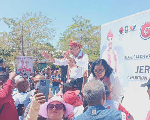 Jeriko - Adinda Janji Rp5 Milyar di Setiap Kelurahan di Kota Kupang