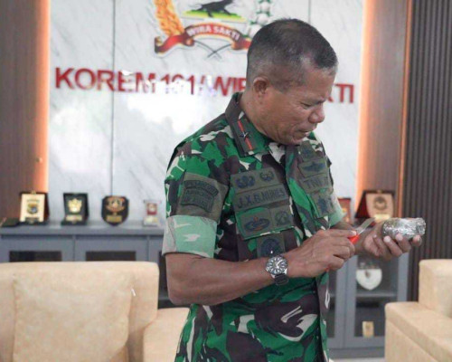 2 Granat Aktif Asal Korea Ditemukan TNI AD Saat Bedah Rumah Warga di Naibonat 