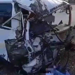 Tabrakan Mikrolet dan Sepeda Motor Dua Orang Meninggal Dunia di TKP 