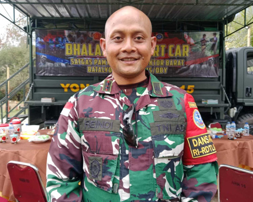 Silaturahmi dengan Wartawan, Dansatgas Yonarhanud 15/DBY Paparkan Program Kerja