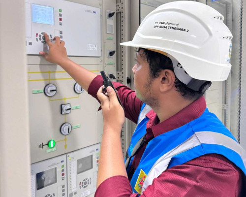 SUTT 70 kV PLTMG Flores - GI 70 kV Labuan Bajo Berhasil Energize, Sistem Kelistrikan NTT Makin Andal