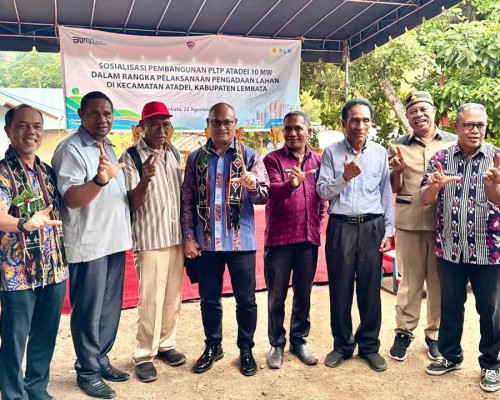 PLN Wujudkan Lembata Pulau 100 Persen Energi Hijau Lewat Geothermal PLTP Atadei 10 MW 