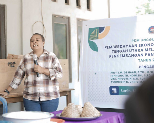 Kolaborasi UKAW dan Klasis TTU Dorong Pengembangan Ekonomi Kreatif Laku Tobe  
