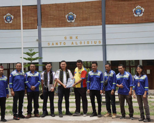 SMK Swasta Santo Aloisius Ruteng Binaan PLN UIP Nusra Kantongi SBK Kementerian Perhubungan