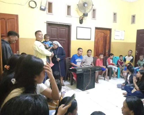 Pemuda Katolik Cabang Kota Kupang Kunjungi Panti Asuhan Bhakti Luhur Alma 