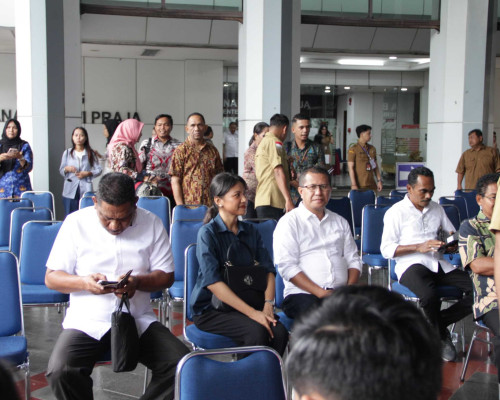 Yosef Lede dan Aurum Tiku Eki Jalani Pemeriksaan Kesehatan di Kemendagri 