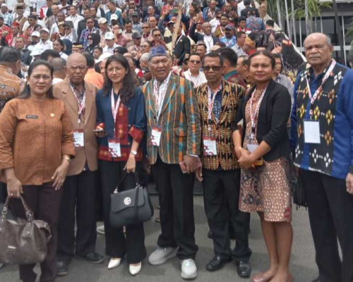 Bersama Tomas Amfoang, Aurum Titu Eki Hadiri Munas Forkonas Percepatan Pembentukan DOB di Jakarta 